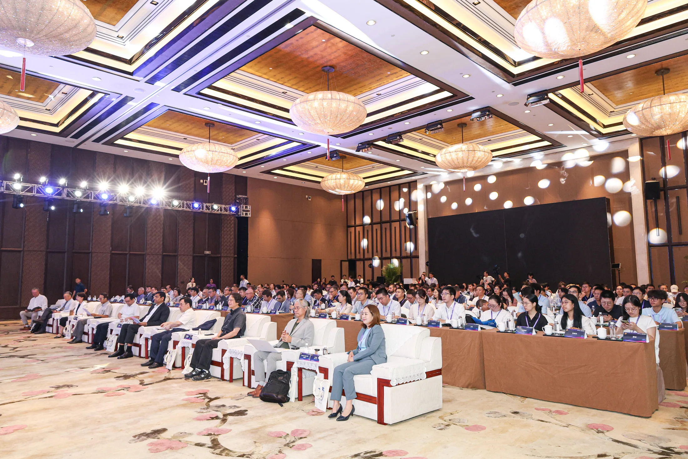Delegates gathered at an industry conference in China